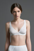 DESIGN COLLECTION - PLATINO/B - PANNA - reggiseno a triangolo - wireless bra, woman's underwear