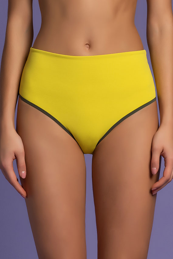 High Waist Beach Brief, slip da mare a vita alta, Costumi da bagno, costrumi da bagno di lusso, costumi da bagno donna, intimo femminile di lusso, paladini lingerie, intimo femminile online, costumi da bagno shop online, paladini lingerie